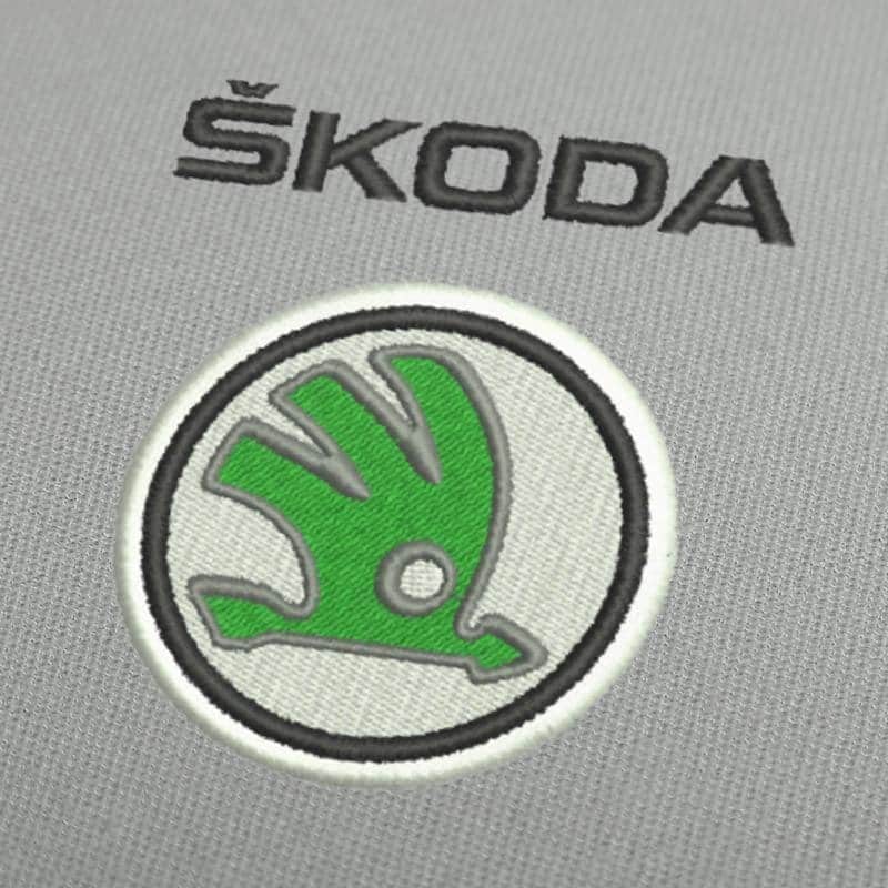 Skoda logo Embroidery Design