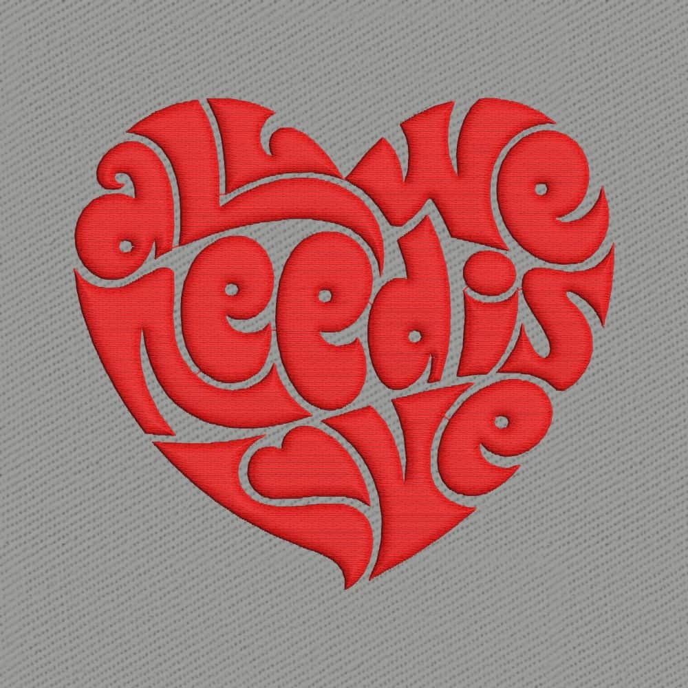 All we need is Love - The Beatles Disegno