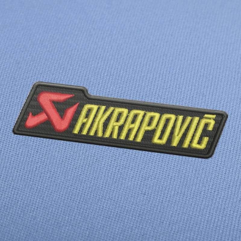 Akrapovic Logo Embroidery Design