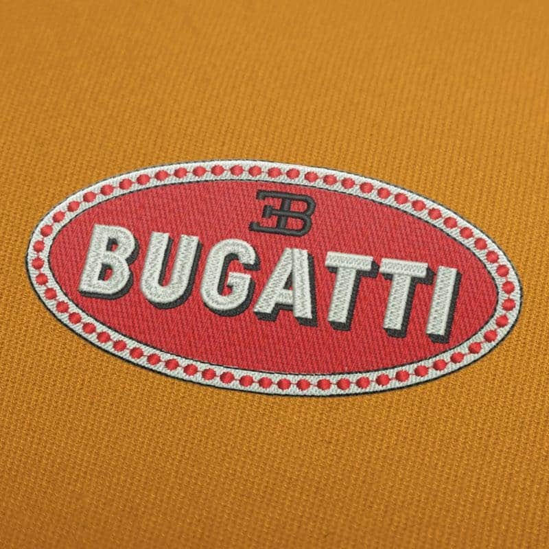 Bugatti Logo Embroidery Design