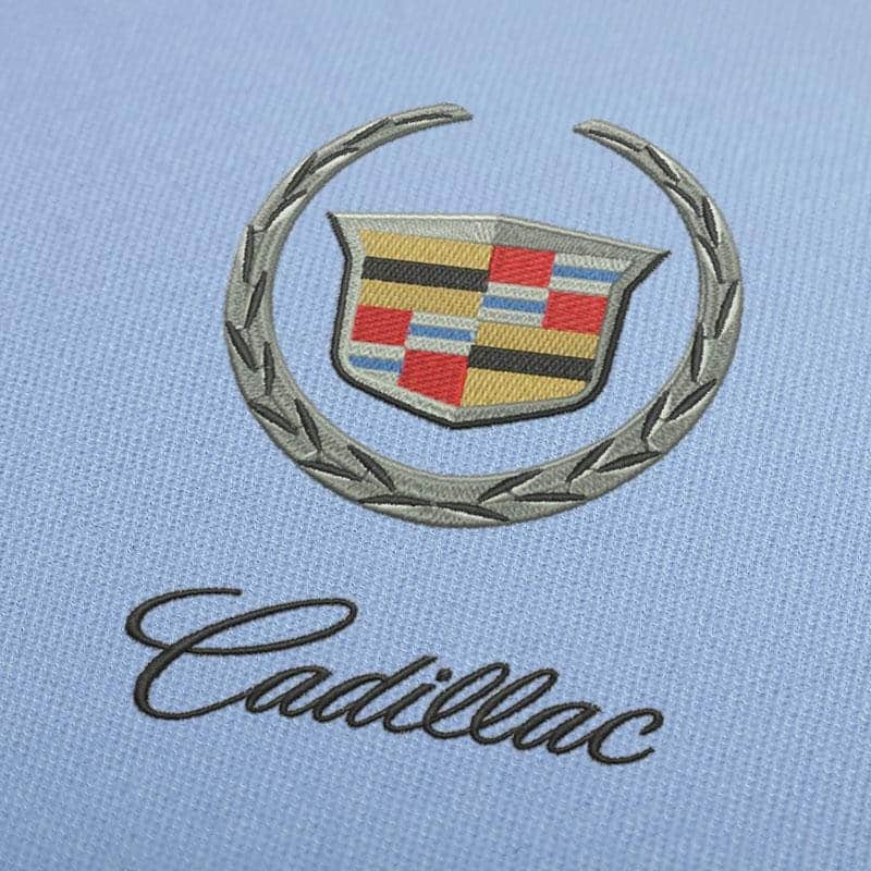 Cadillac Logo Embroidery Design