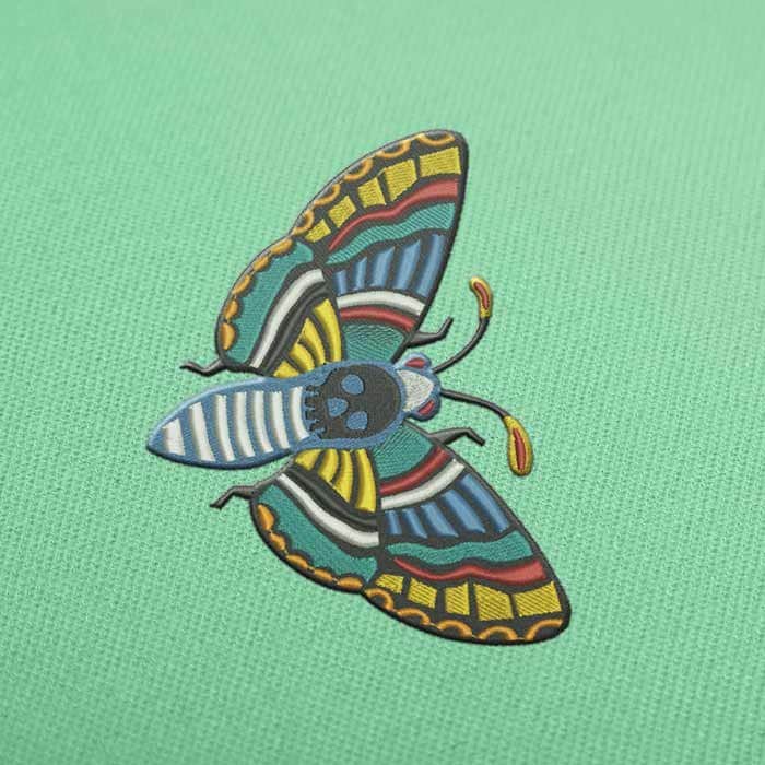 Cute Butterfly Embroidery Design