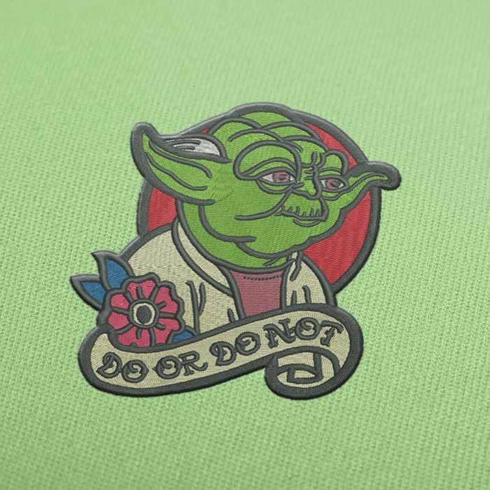Do Or Do Not Yoda Stickdatei