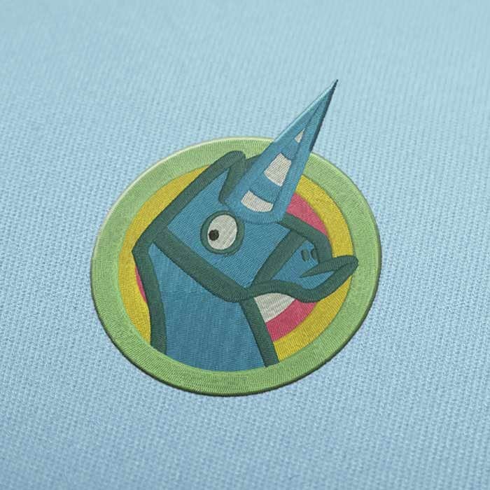 Fortnite Llama Embroidery Design