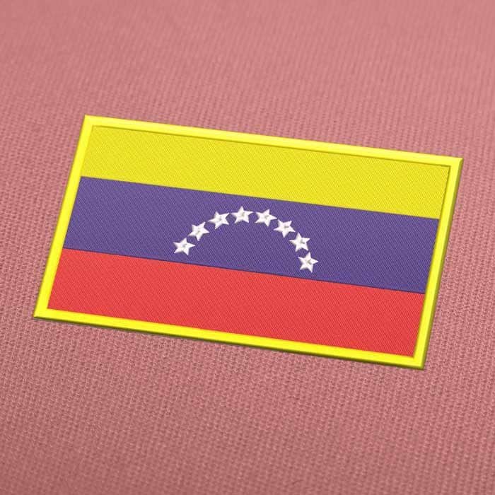 Venezuela Flag for Embroidery Design