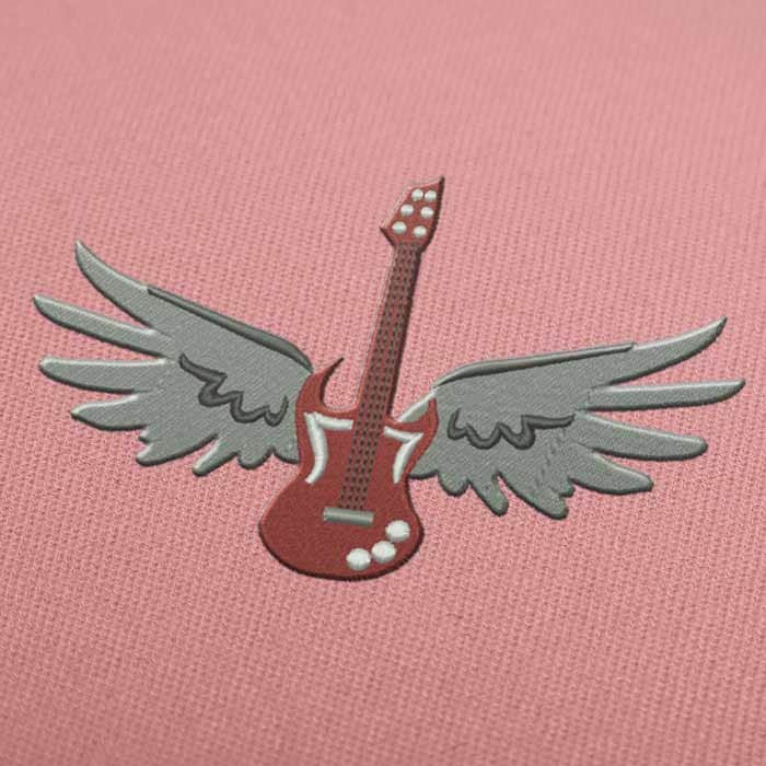 Guitarra Con Alas