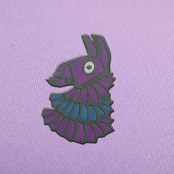 Fortnite Llama 2 Embroidery Design