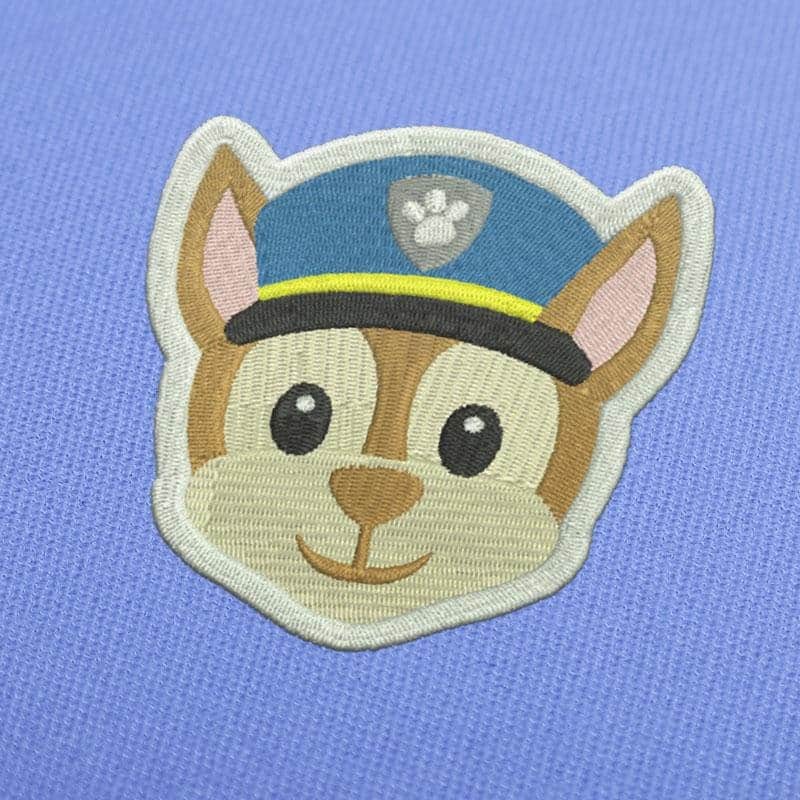 Paw Patrol Chase Embroidery Design