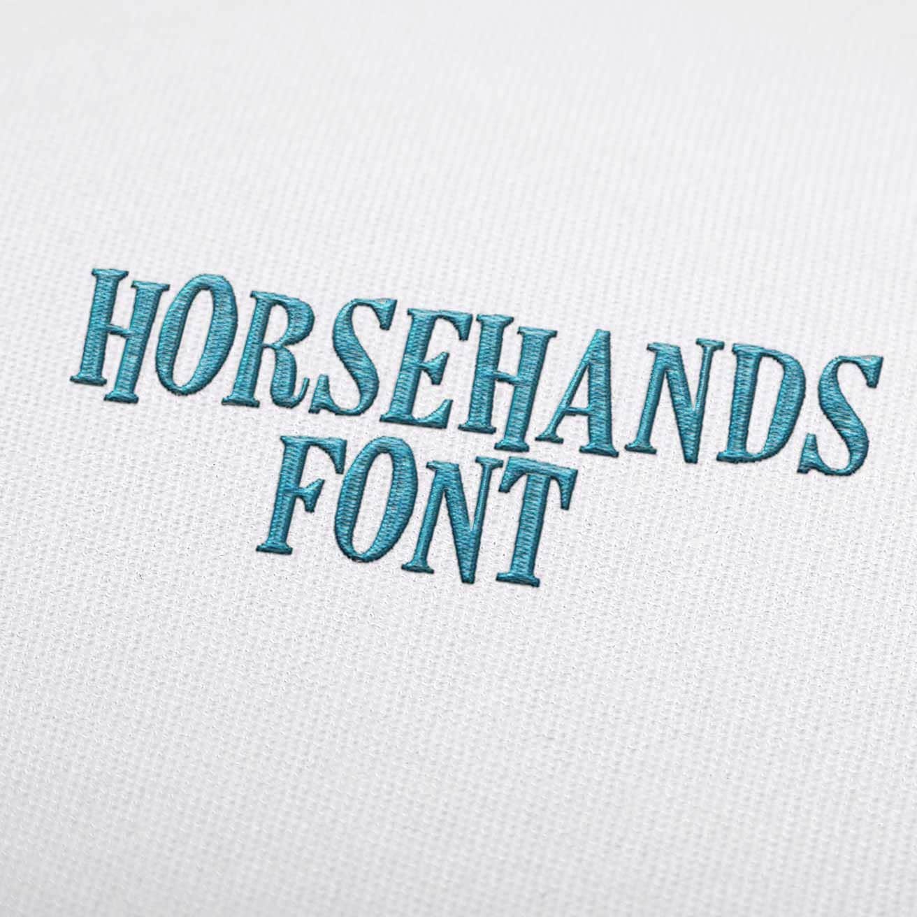 Alphabet Horsehands
