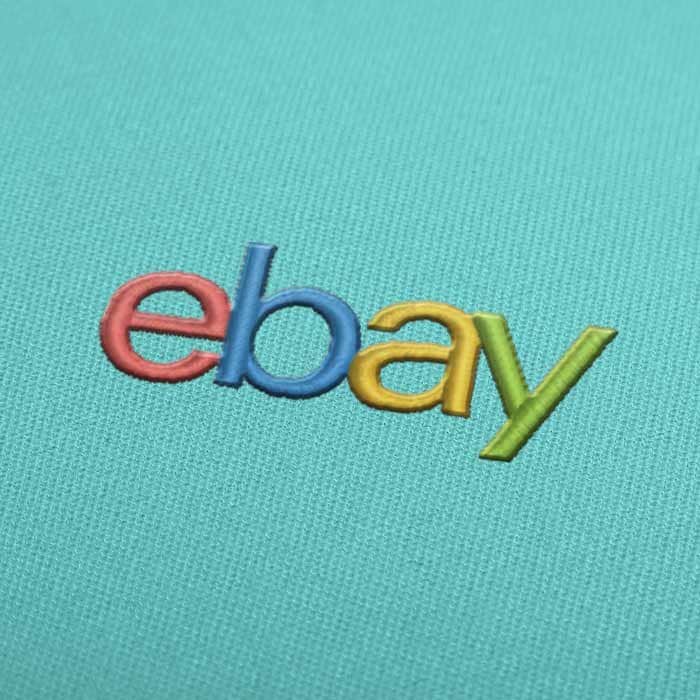 Ebay Logo Embroidery Design