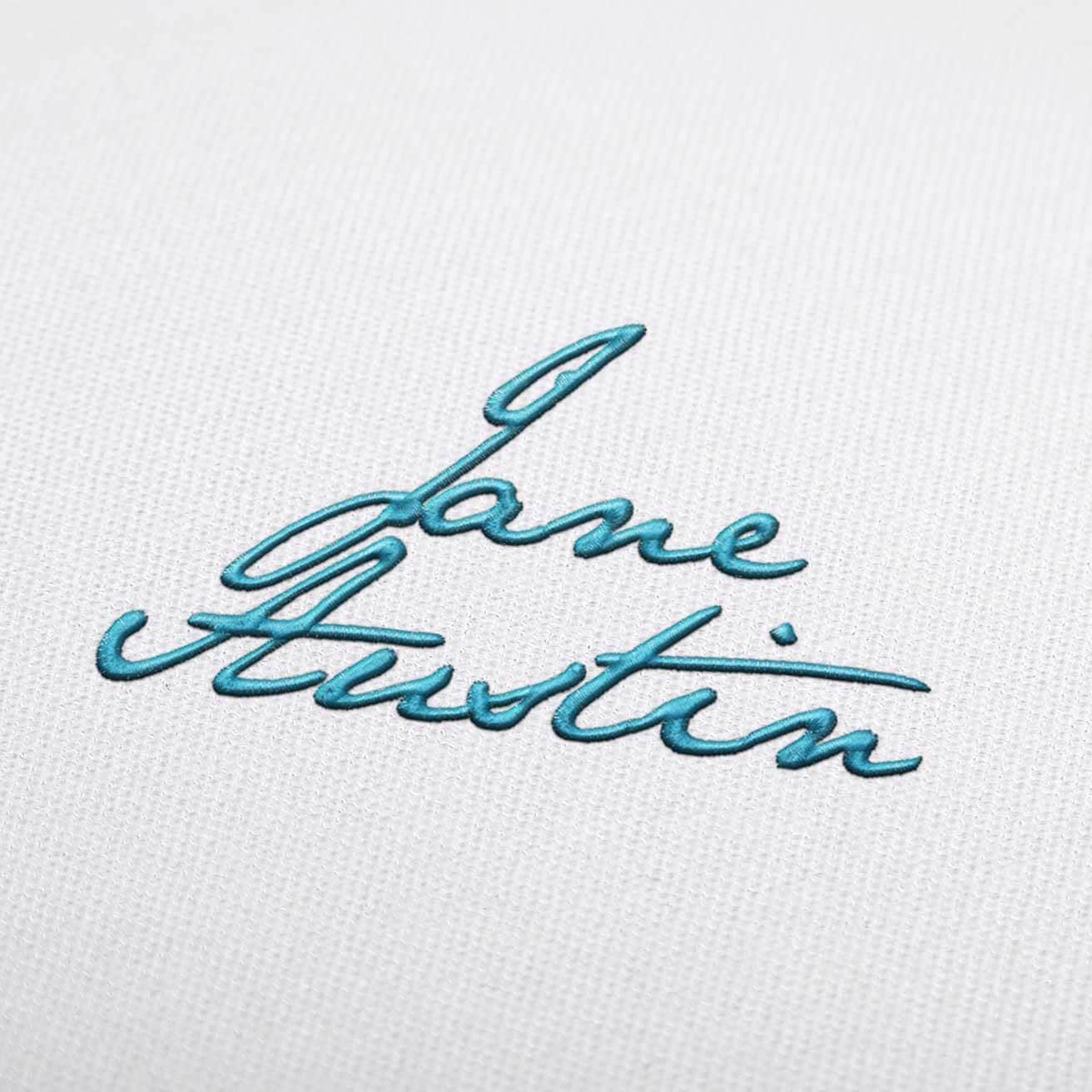 Jane Austin Stickschrift