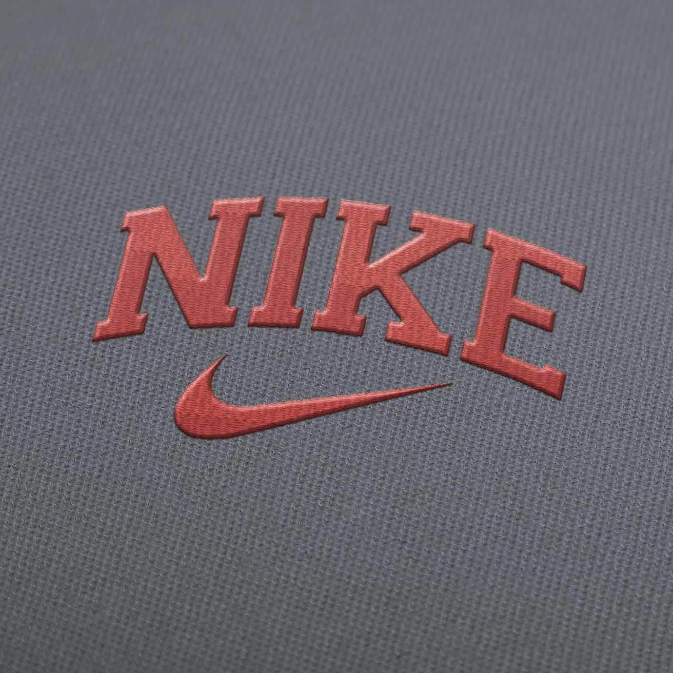 Nike Old Logo Borderless Embroidery Design