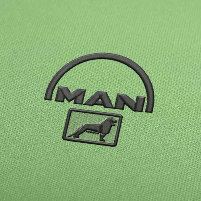 Hombre Camión Logotipo
