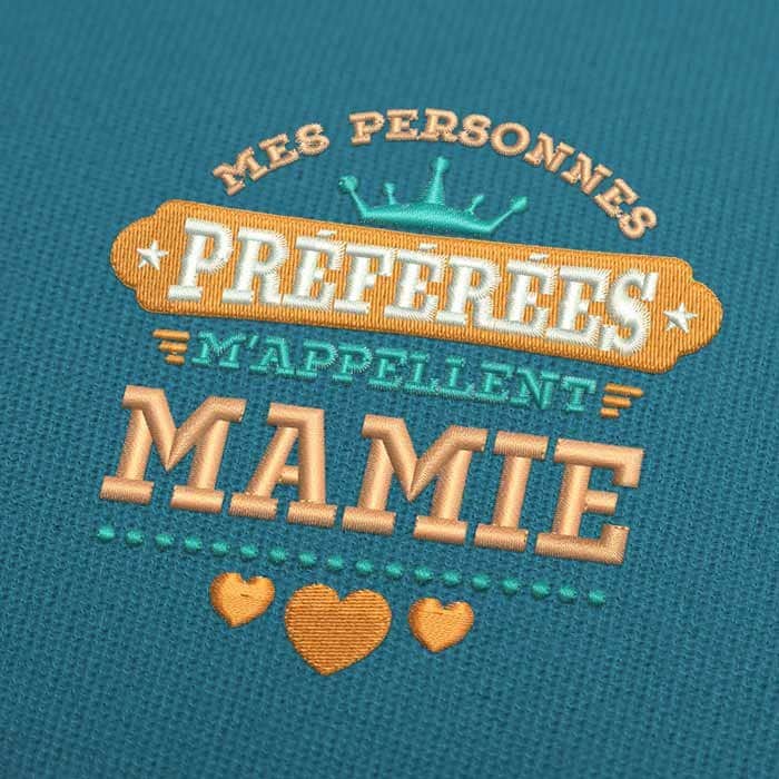 Mes Personnes Préférées Me Appellent Mamie