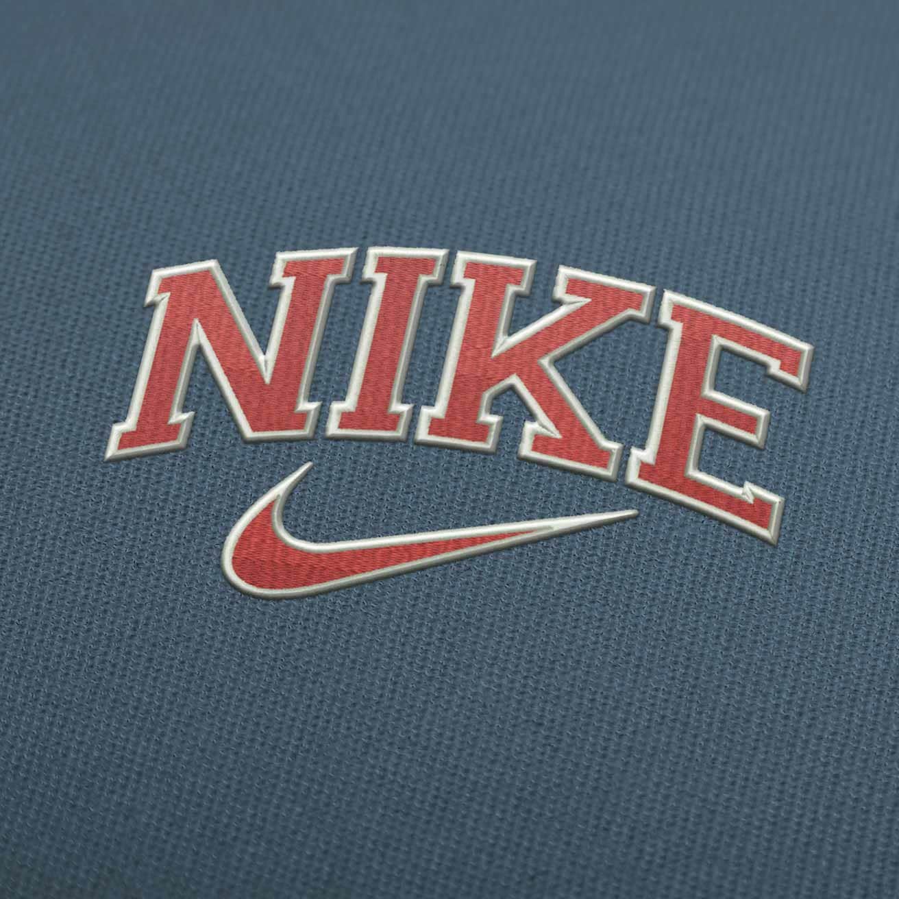 Nike Old Logo Embroidery Design
