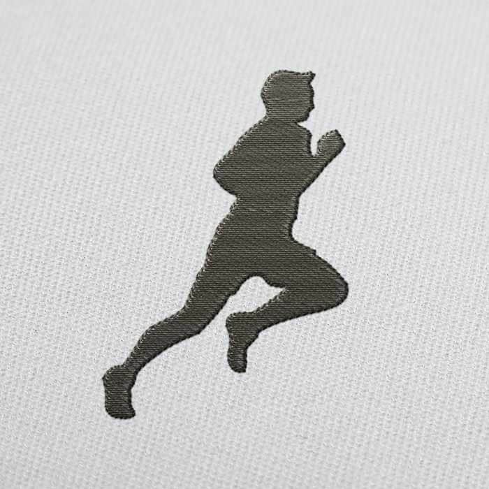 Runner Athletics Embroidery Design