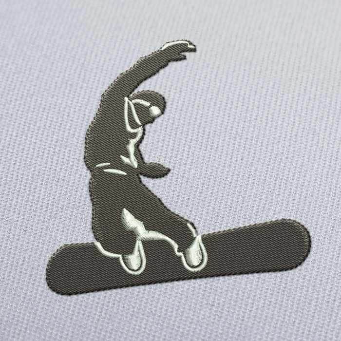 Snowboard Jump Stickdatei