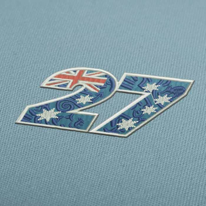 Casey Stoner 27 Logo Stickdatei