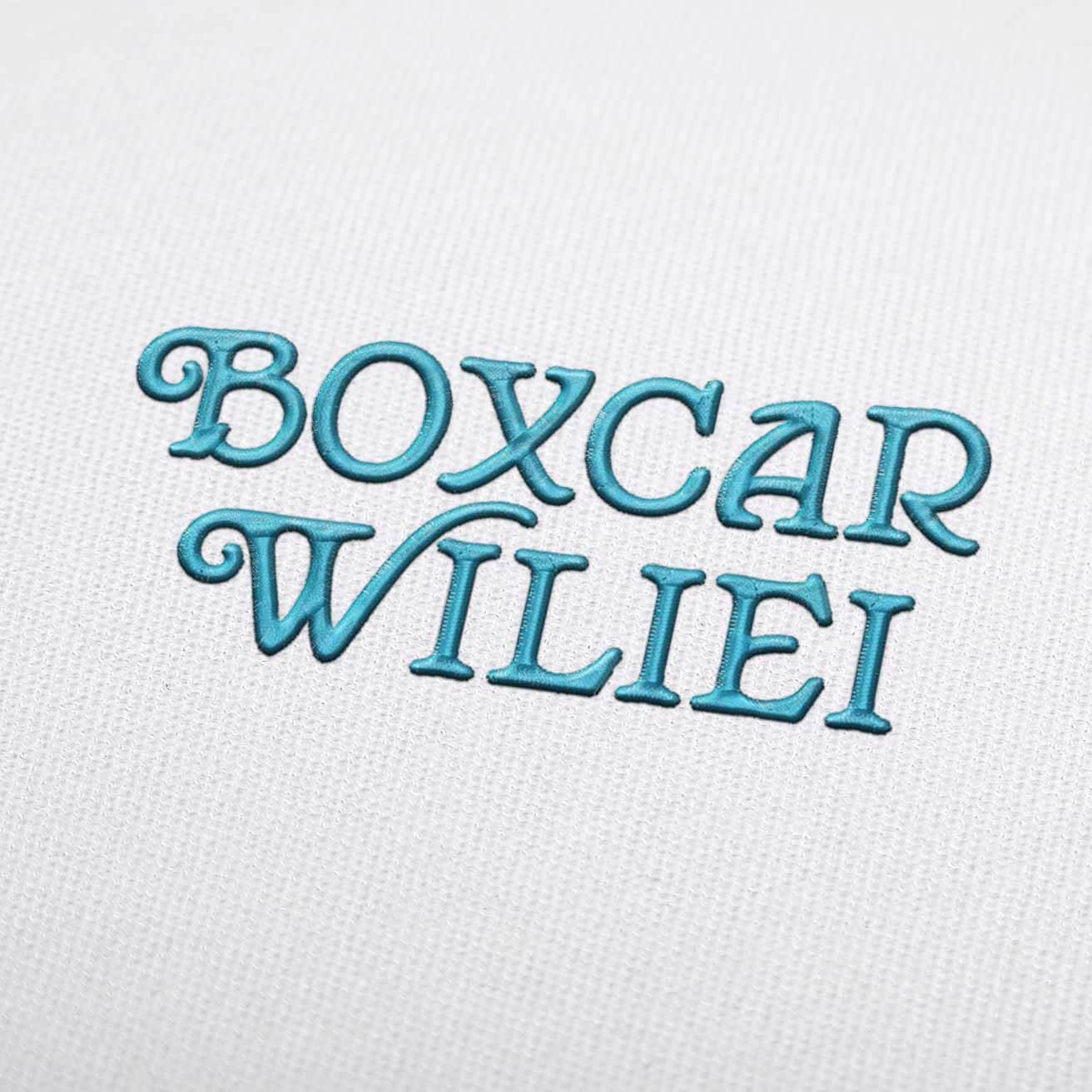 Alphabet Boxcar Wiliei