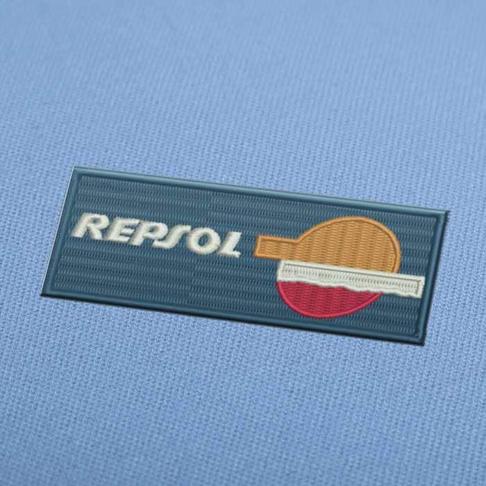 Repsol Logo 3 Stickdatei