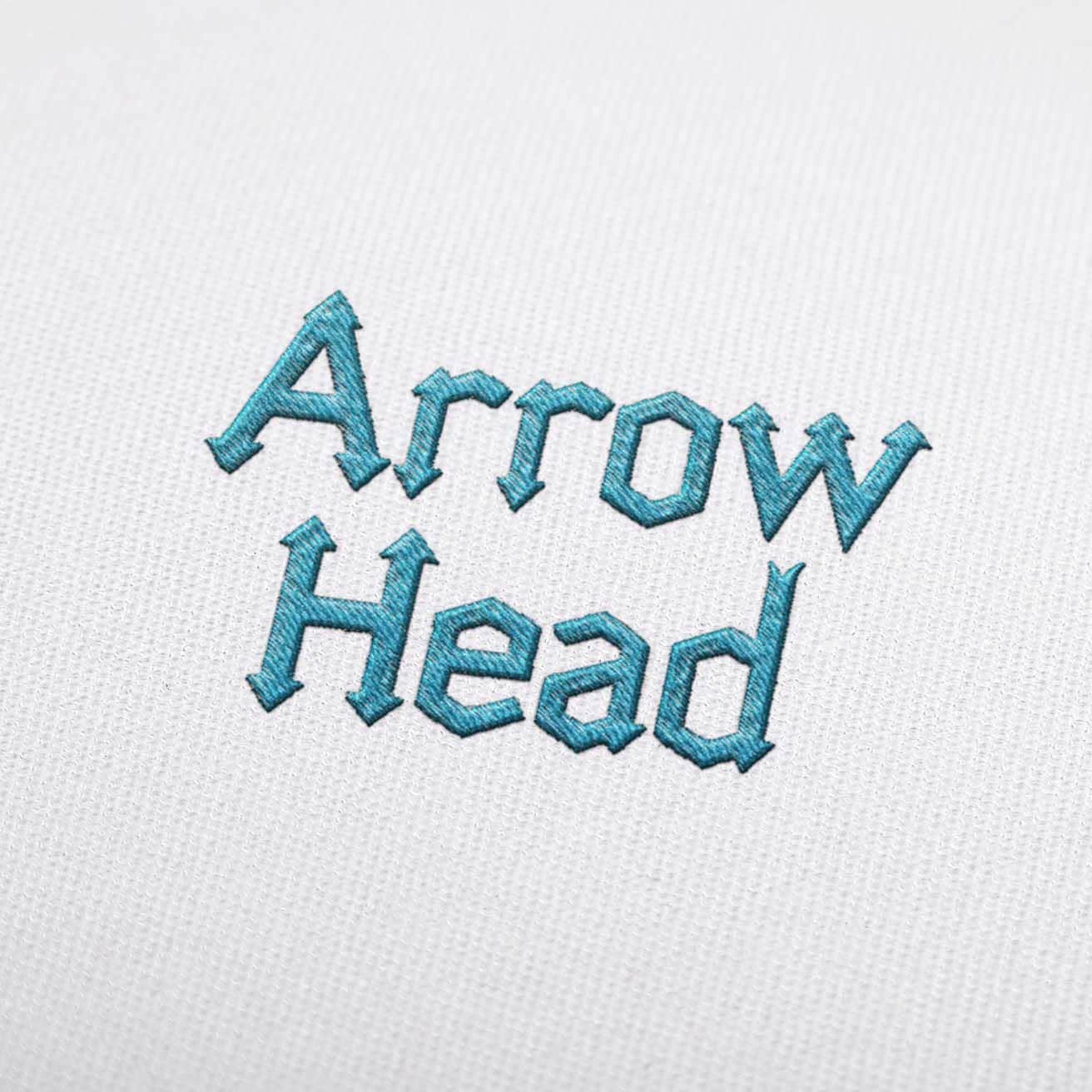 Alphabet Arrow Head
