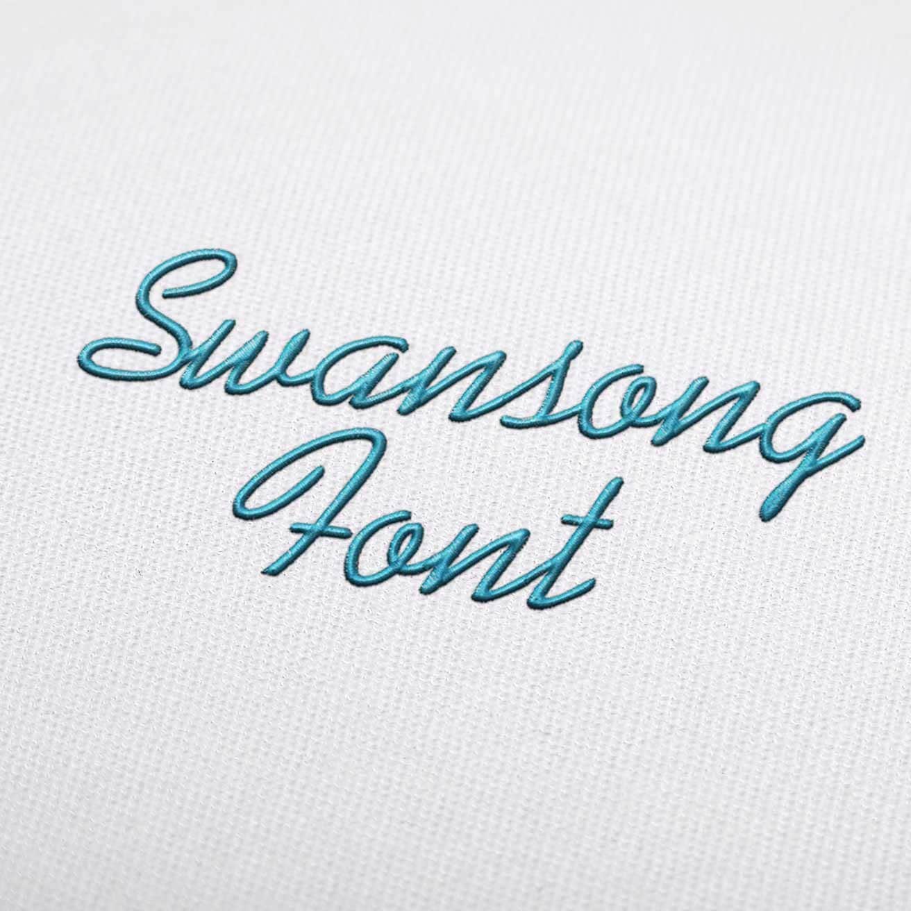 Swansong Stickschrift