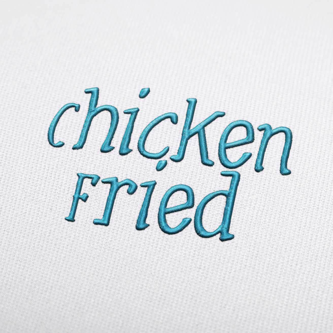 Abecedario Chicken Fried