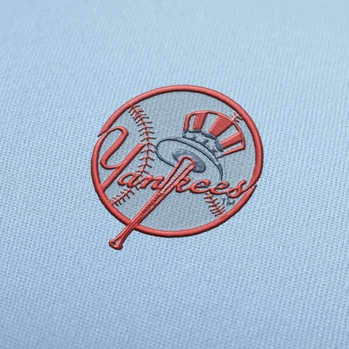 New York Yankess Logo 2 Embroidery Design