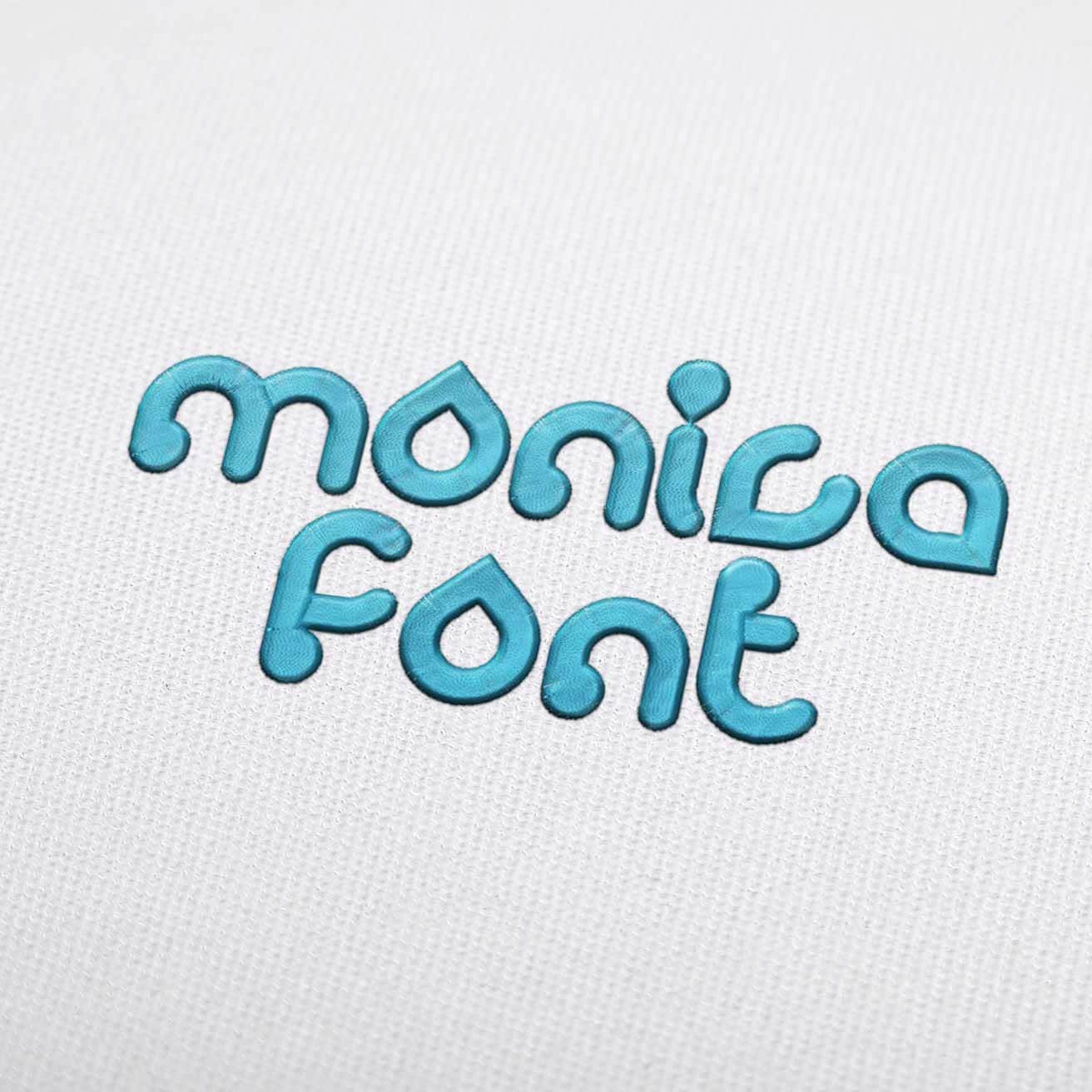 Abecedario Monica