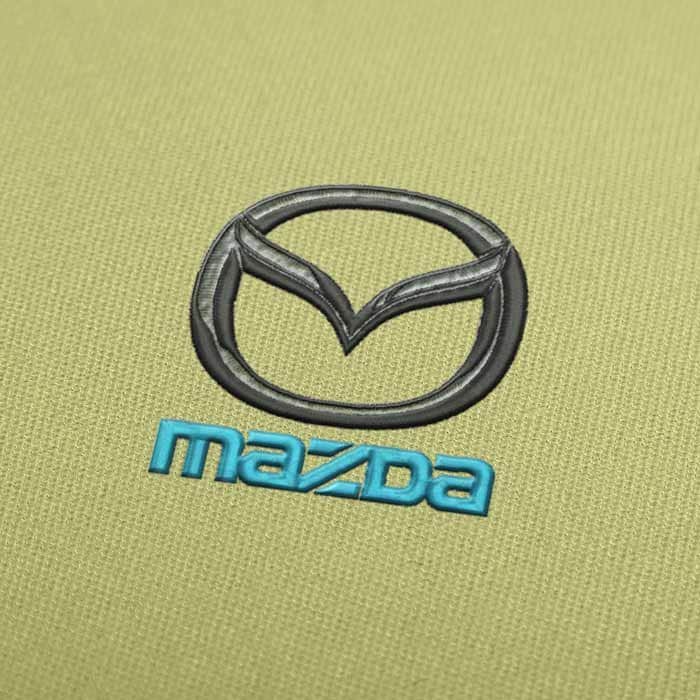 Mazda Logo 2 Embroidery Design
