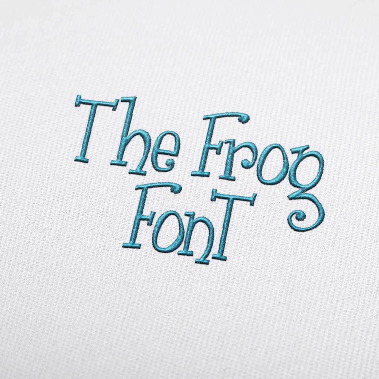 Alphabet The Frog