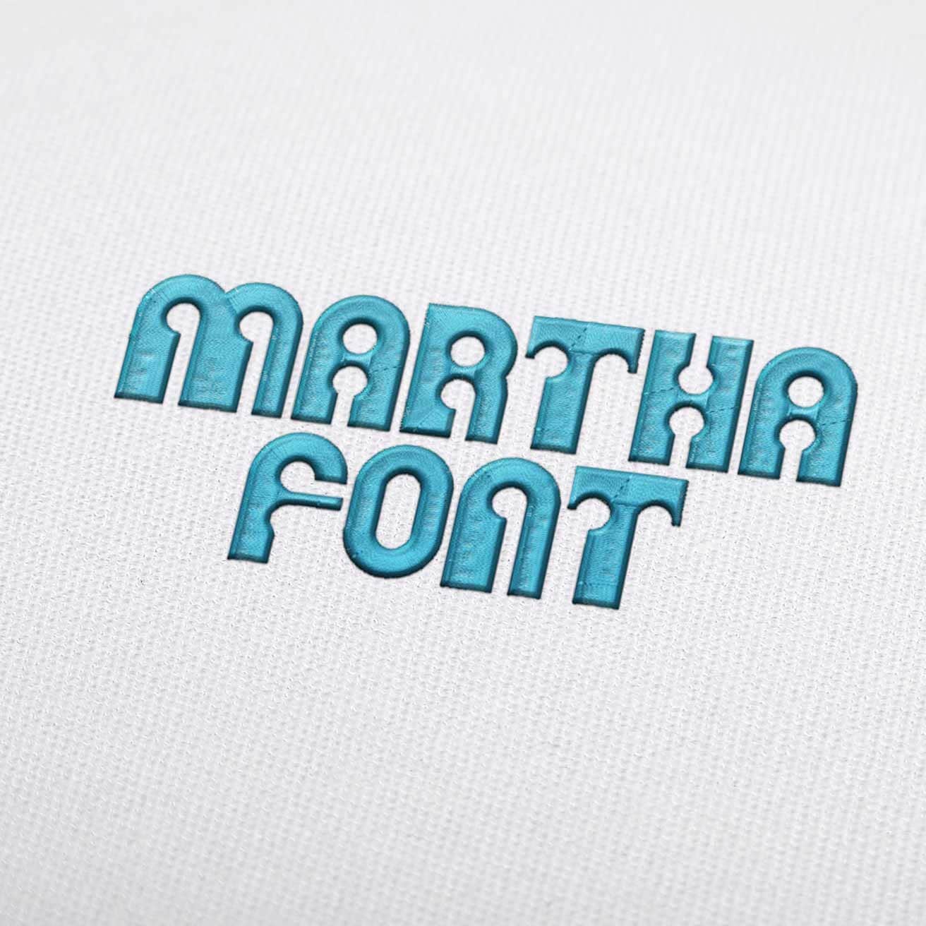 Abecedario Martha