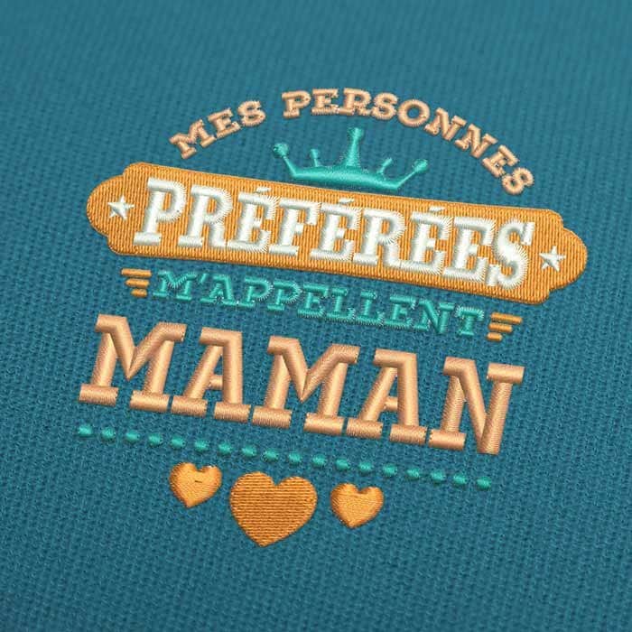 Mes Personnes Préférées Me Appellent Maman Disegno