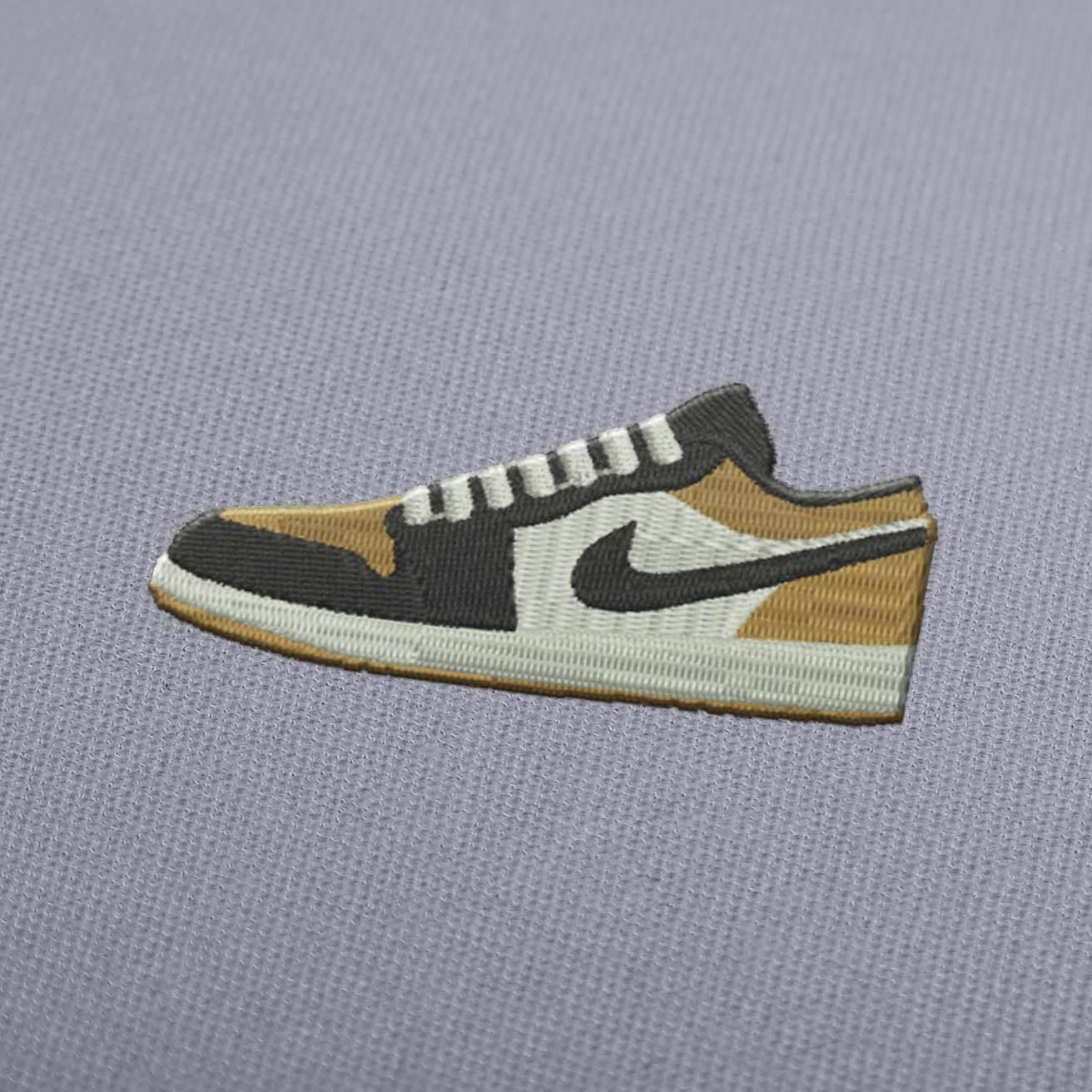 Nike Air Force 1 Sneaker Embroidery Design
