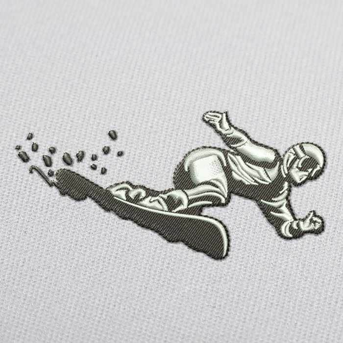 Snowboard Stickdatei