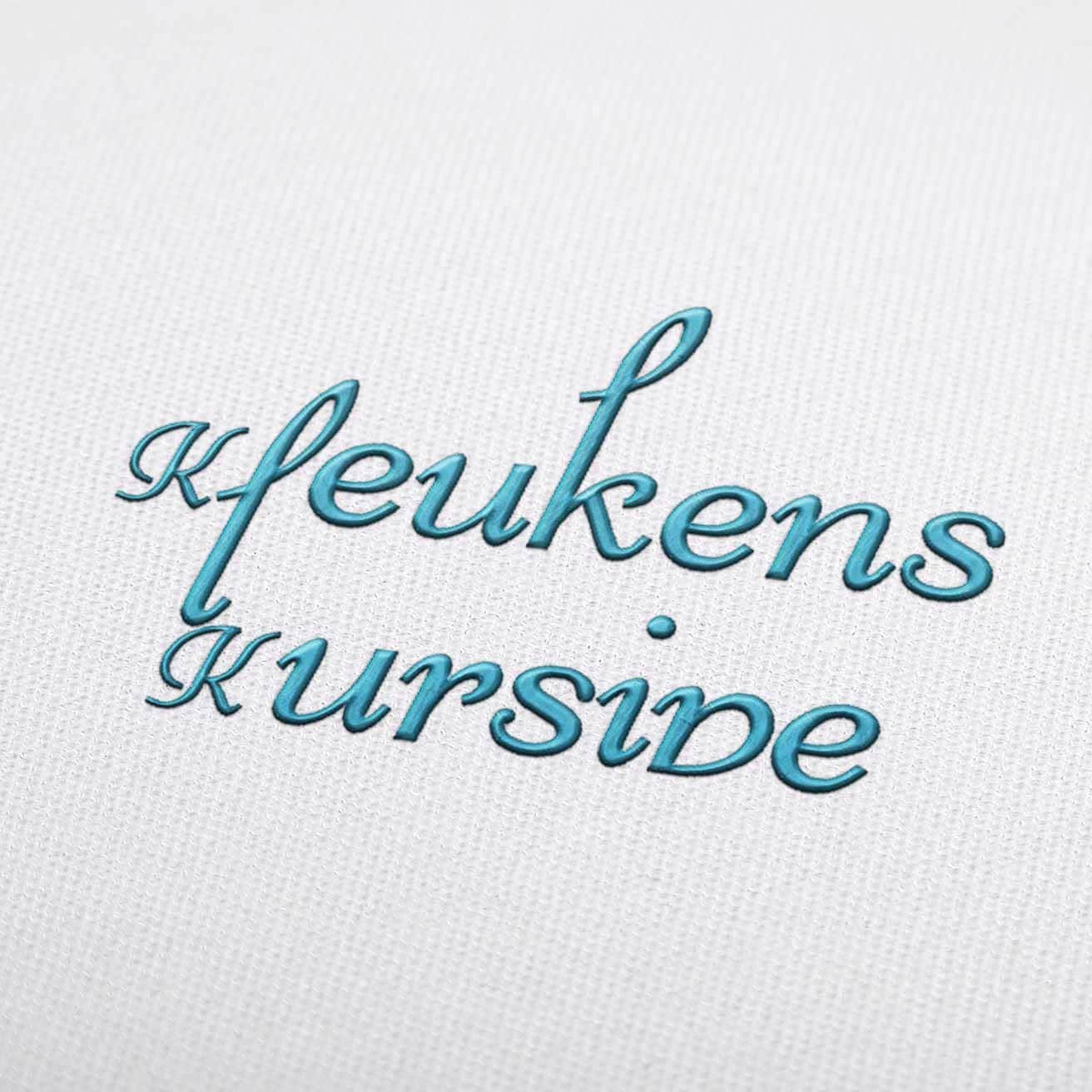 Abecedario Kleukens Kursive