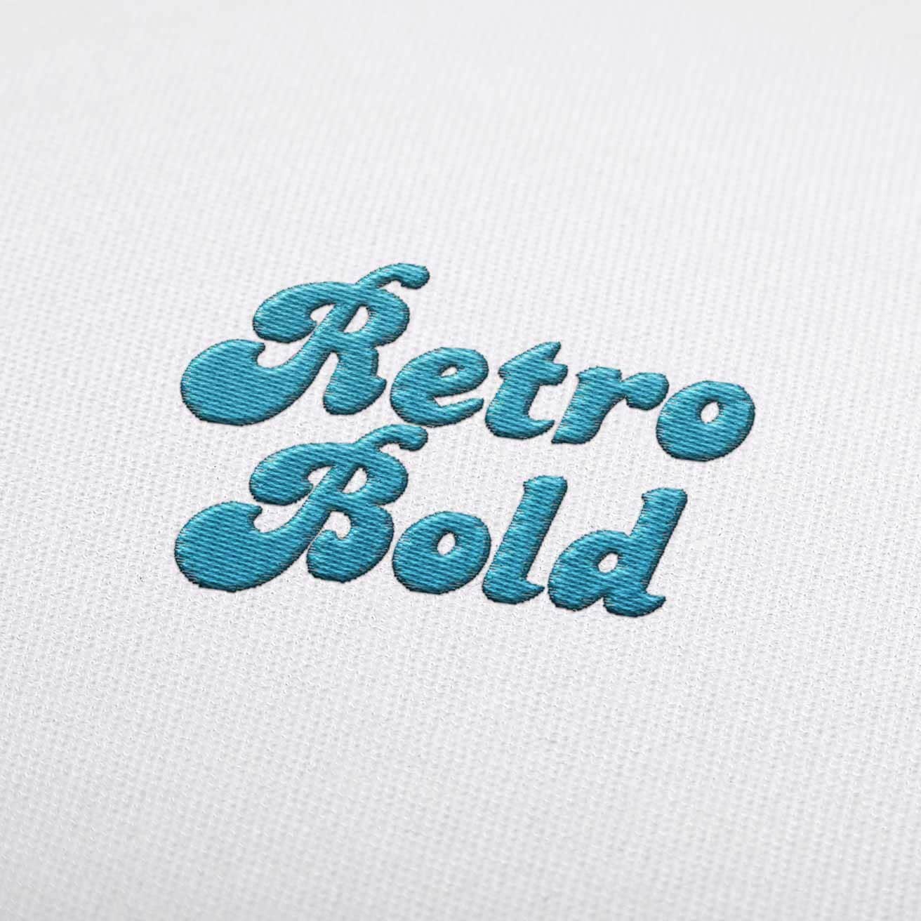 Alfabeto Retro Bold