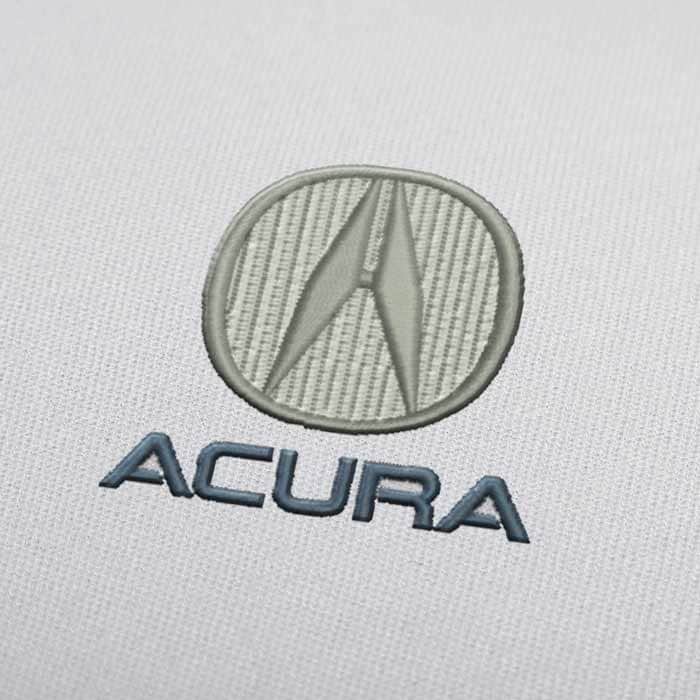 Acura Logo Embroidery Design