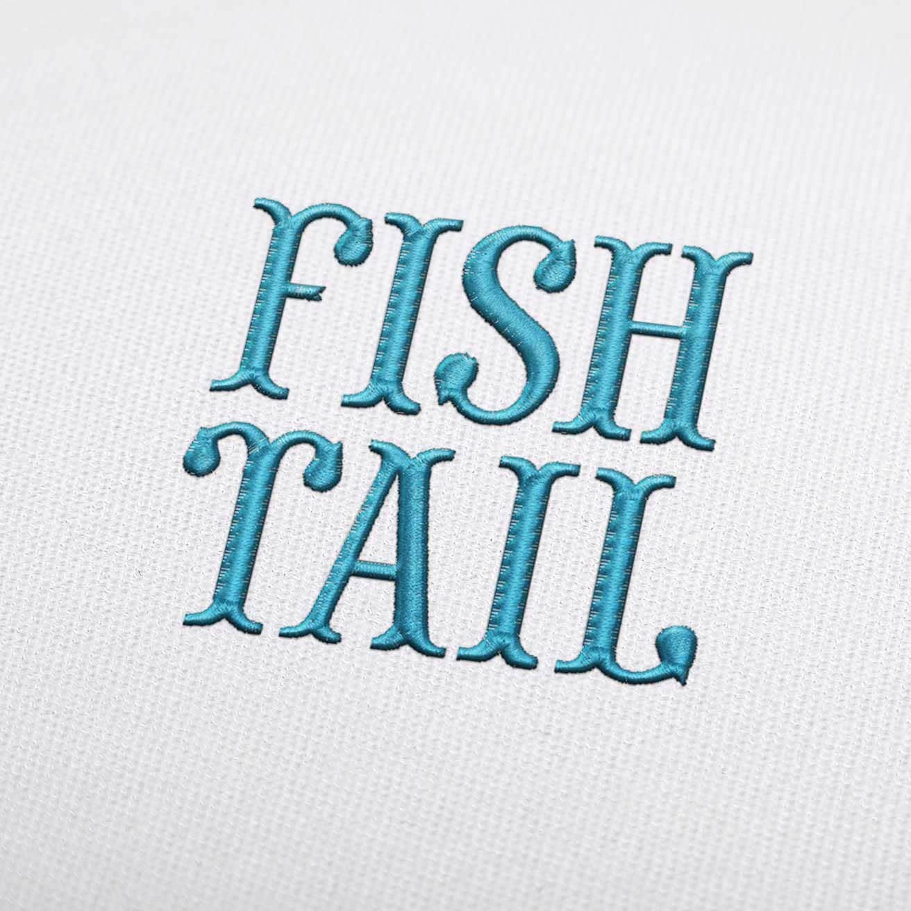 Alphabet Fish Tail