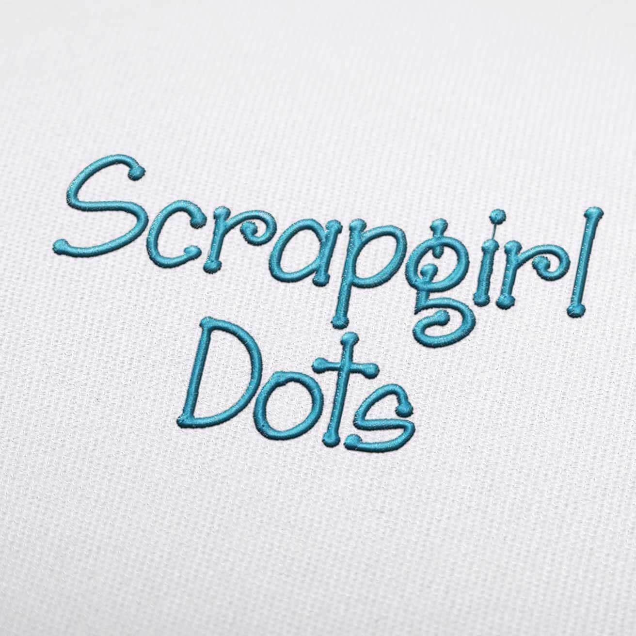 Alphabet Scrapgirl Dots