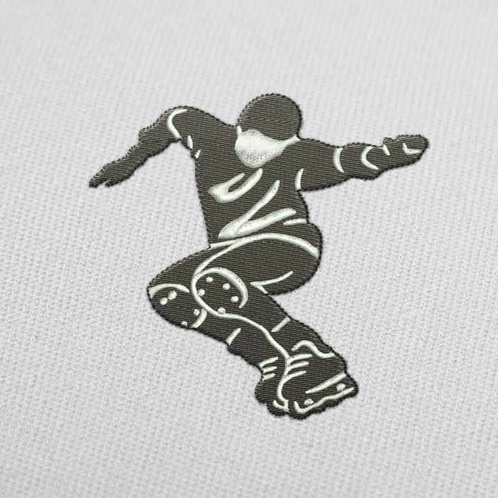 Inline-Skate Stickdatei
