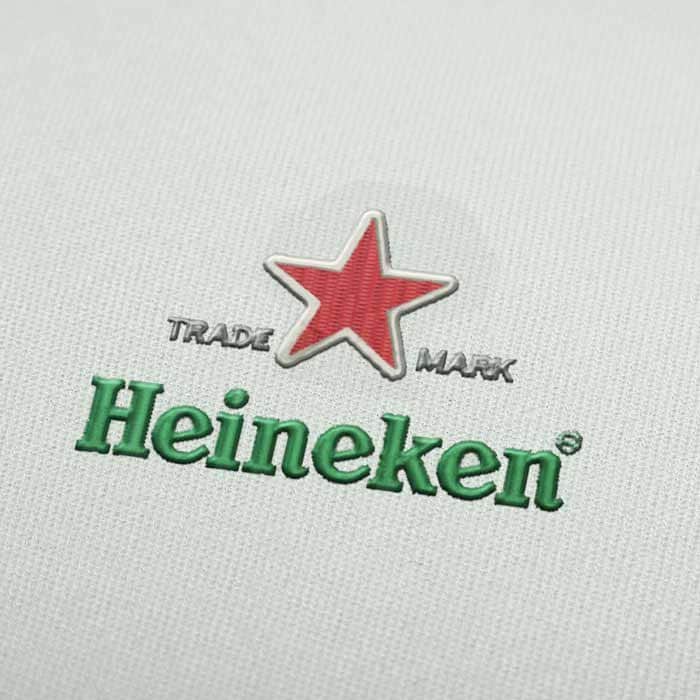 Heineken Logo 2 Embroidery Design