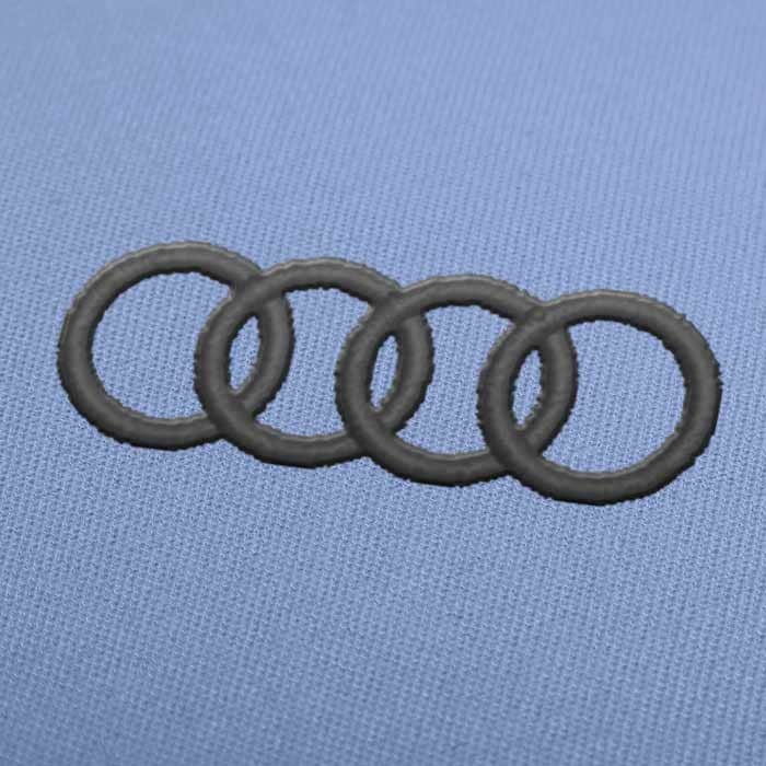 Audi Logo Stickdatei