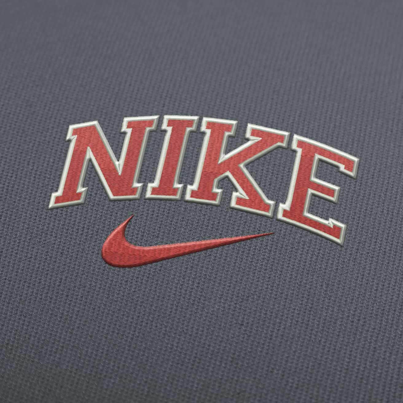 Nike Old Logo 2 Embroidery Design