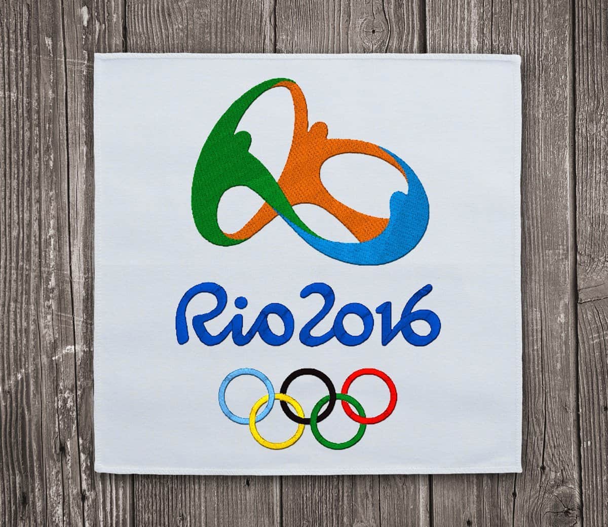 Rio 2016 Olympic Games Embroidery Design