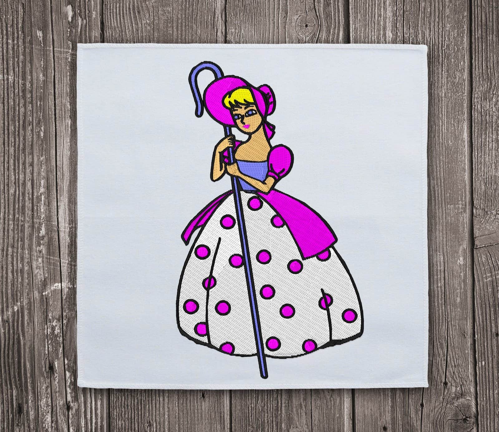 Bo Peep Embroidery Design