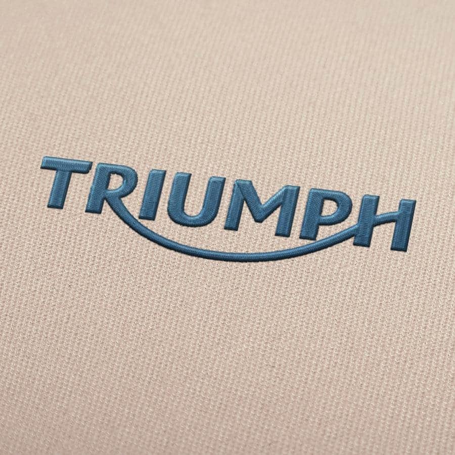 Triumph Logo Stickdatei