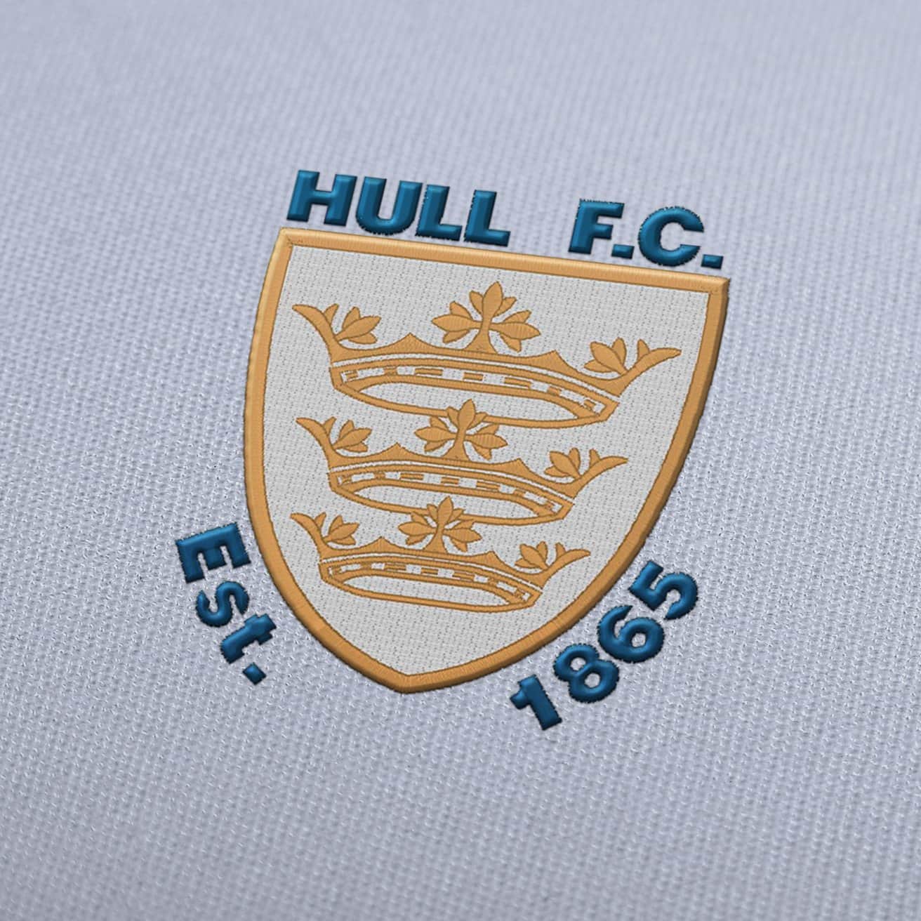 Hull FC Embroidery Design