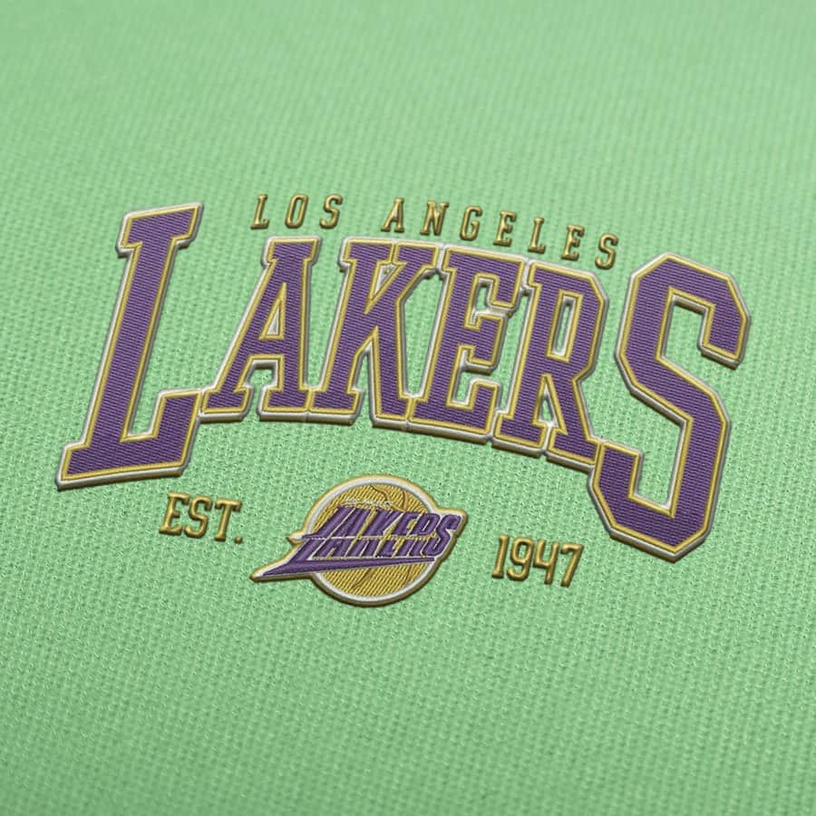 Los Ángeles Lakers Embroidery Design
