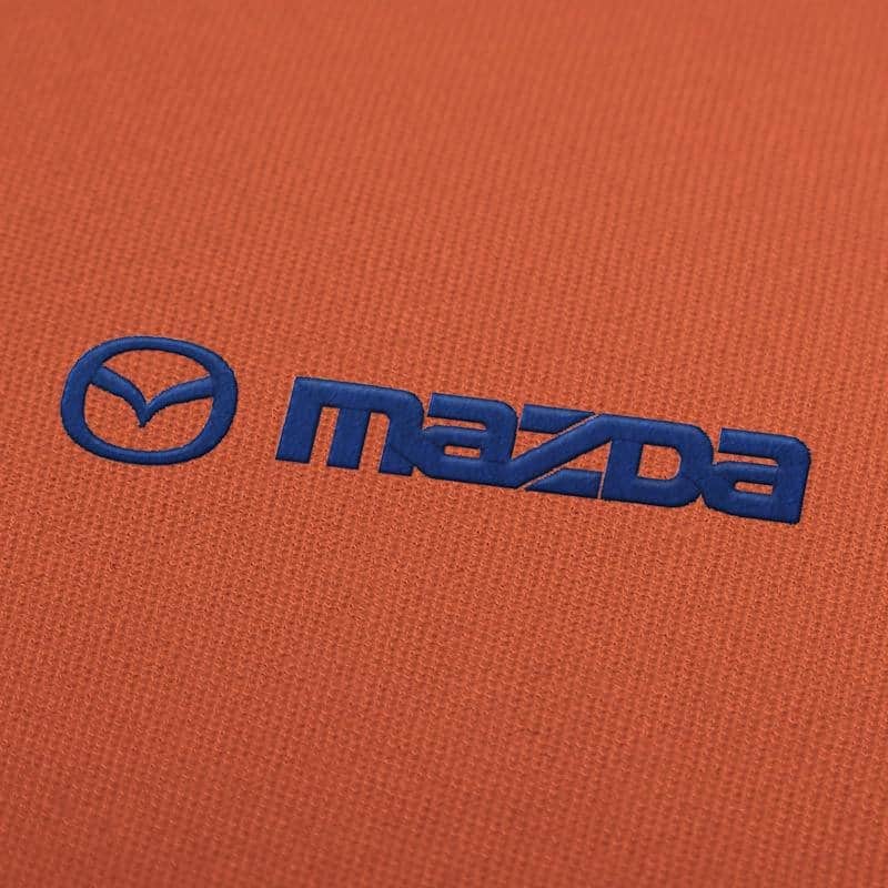 Mazda logo Embroidery Design